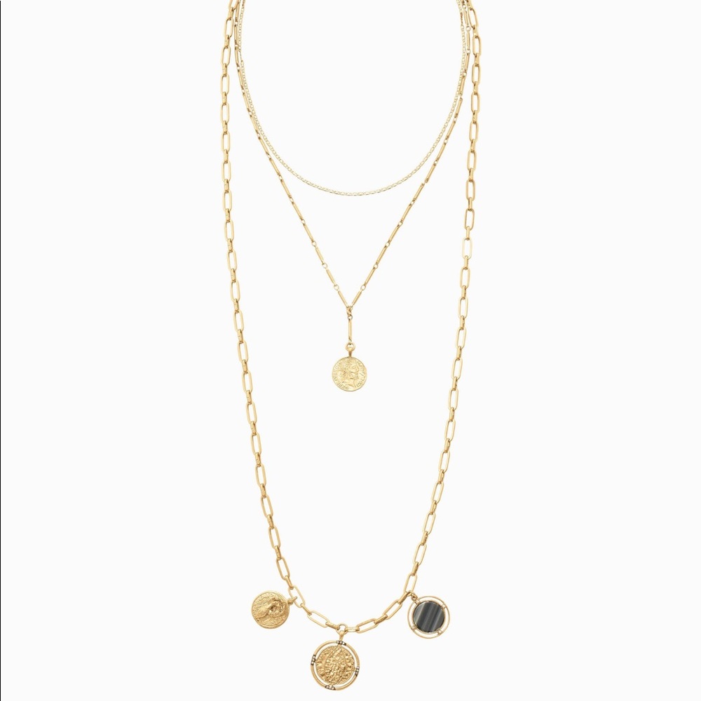 Stella & Dot Dez Layered Necklace